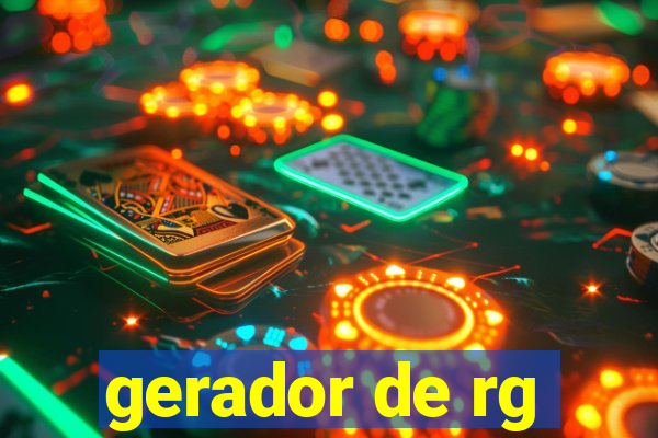 gerador de rg