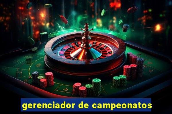 gerenciador de campeonatos