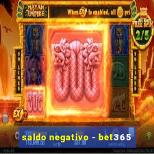 saldo negativo - bet365