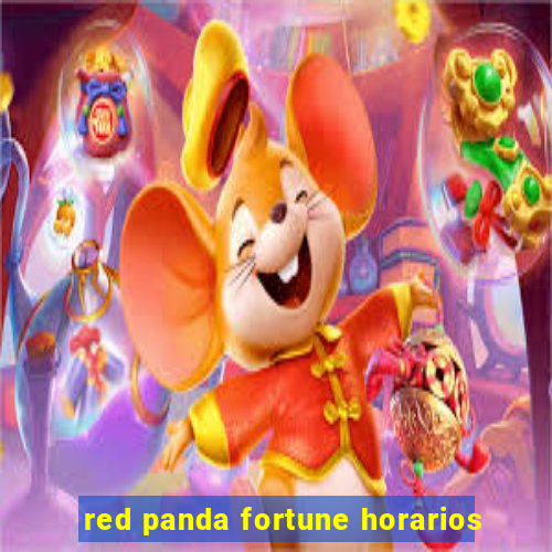 red panda fortune horarios