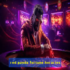 red panda fortune horarios