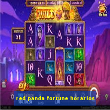 red panda fortune horarios