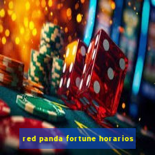 red panda fortune horarios