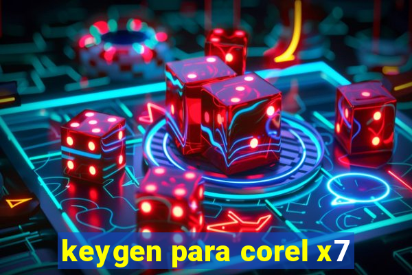 keygen para corel x7