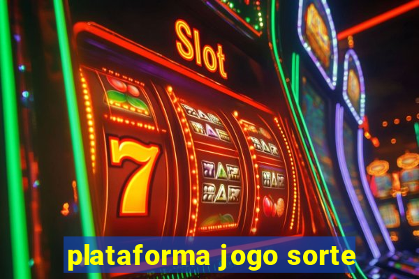 plataforma jogo sorte