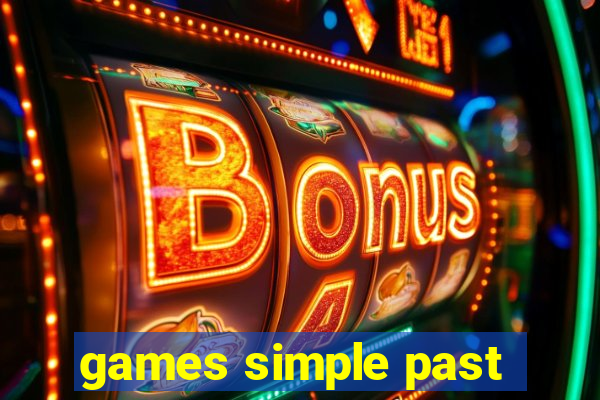 games simple past