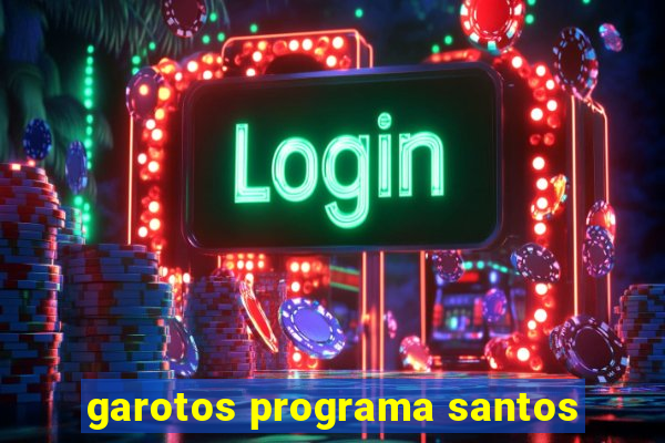 garotos programa santos