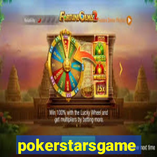 pokerstarsgame