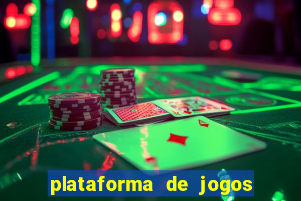 plataforma de jogos bet app