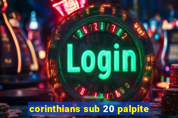 corinthians sub 20 palpite