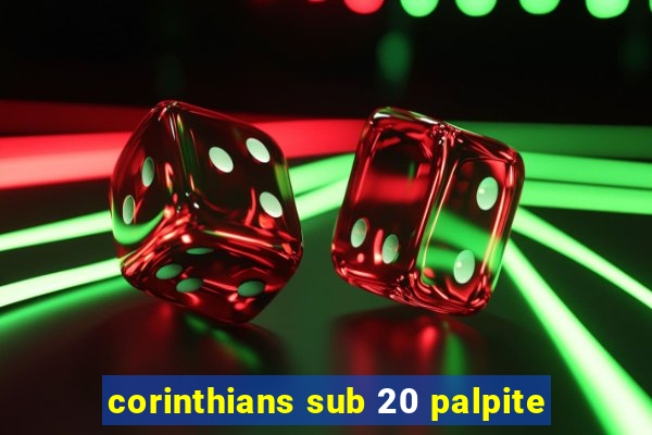 corinthians sub 20 palpite