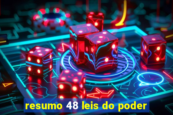 resumo 48 leis do poder