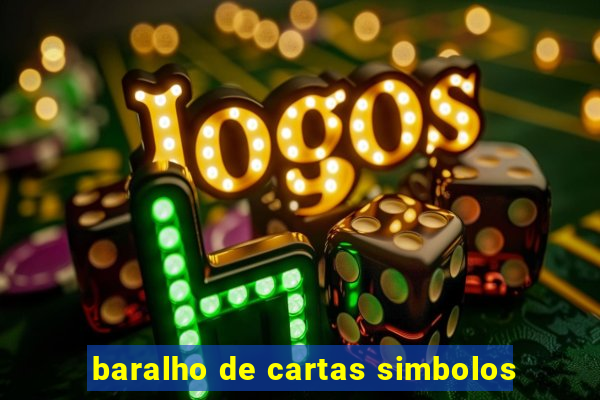 baralho de cartas simbolos