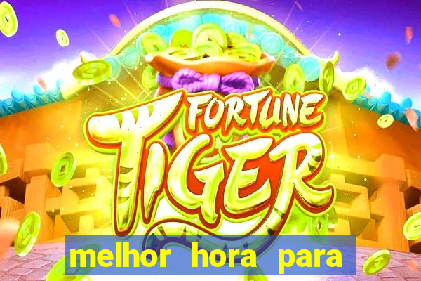 melhor hora para jogar fortune rabbit