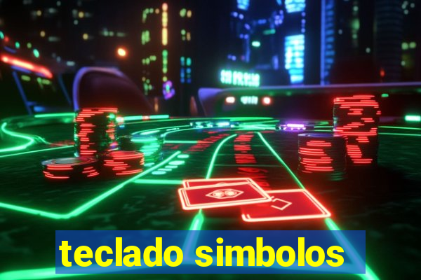 teclado simbolos