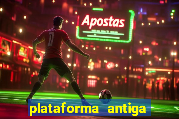 plataforma antiga de jogos