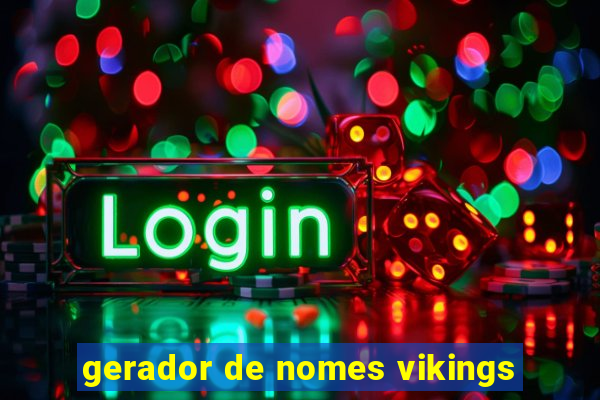 gerador de nomes vikings