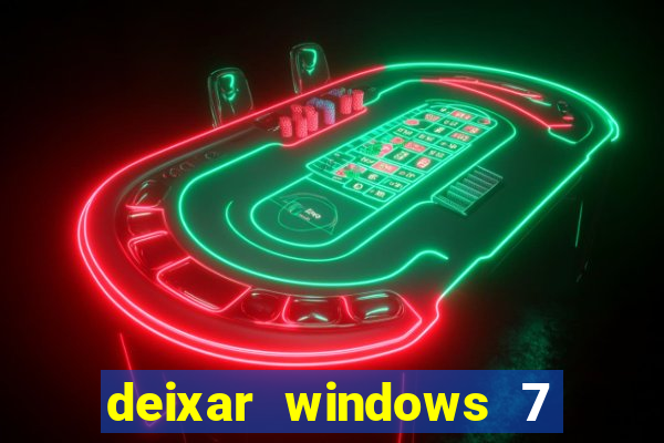 deixar windows 7 mais rapido