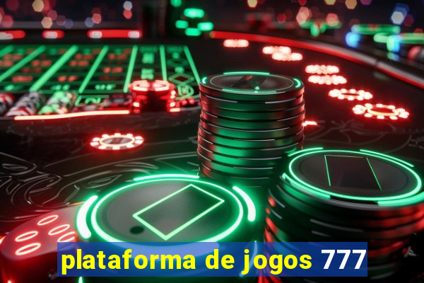 plataforma de jogos 777