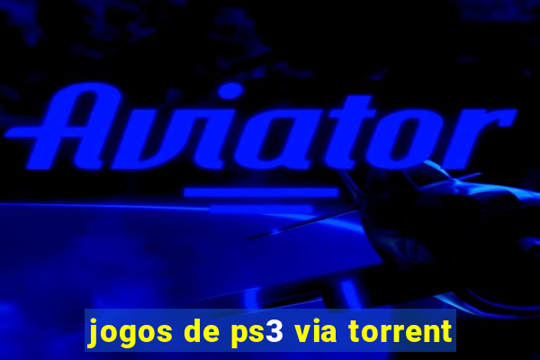 jogos de ps3 via torrent