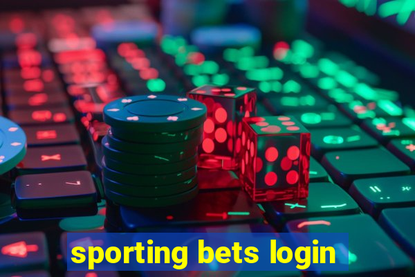 sporting bets login