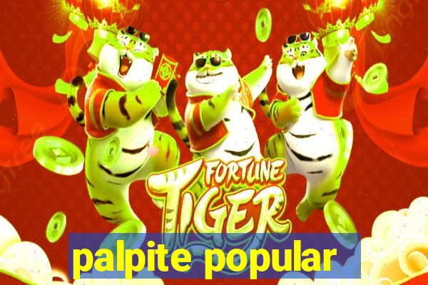 palpite popular