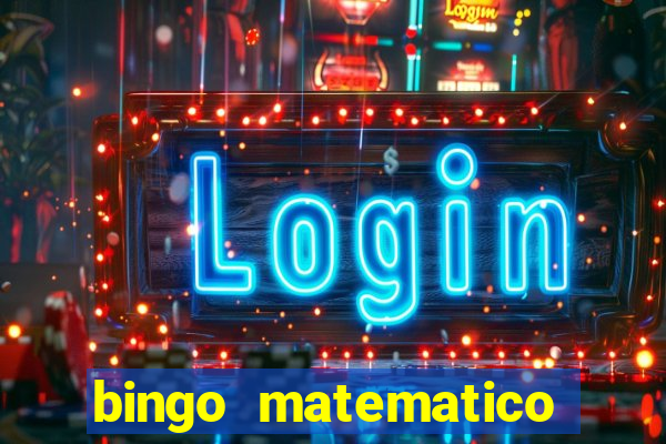 bingo matematico para ensino medio