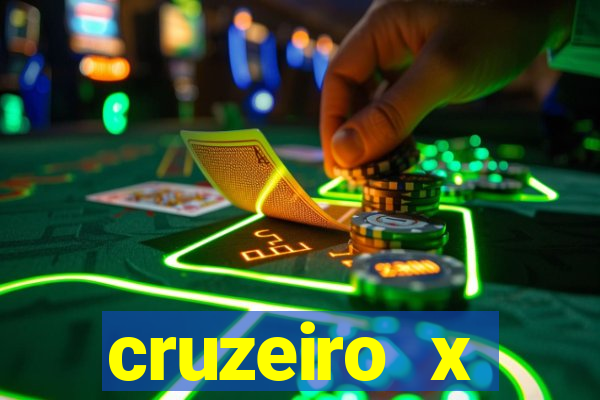 cruzeiro x corinthians palpite