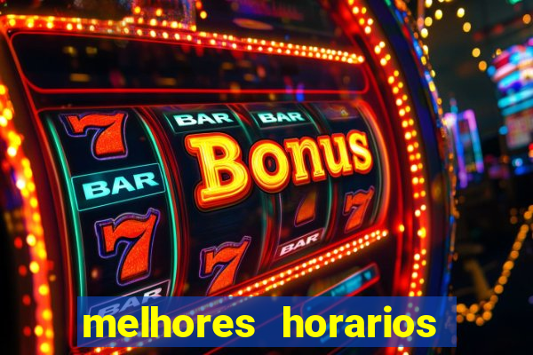 melhores horarios pagantes fortune tiger