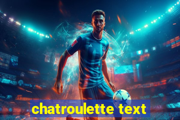 chatroulette text