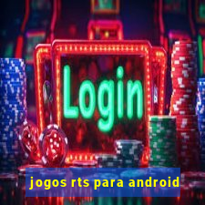 jogos rts para android