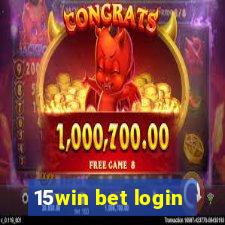 15win bet login