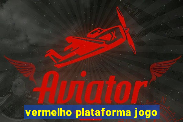 vermelho plataforma jogo