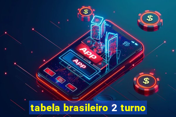 tabela brasileiro 2 turno