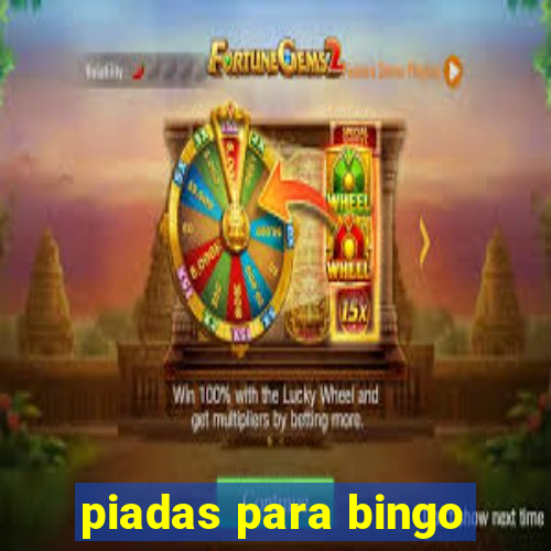 piadas para bingo