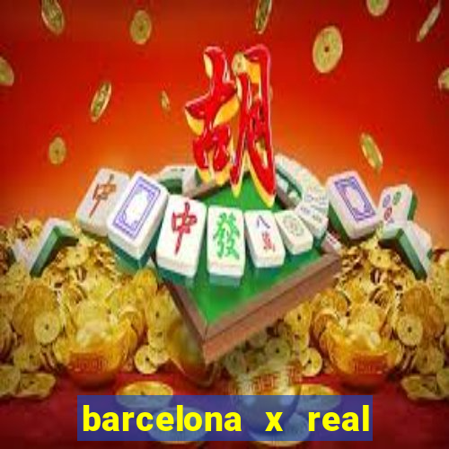 barcelona x real madrid multicanais