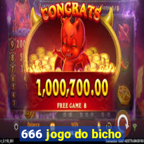 666 jogo do bicho