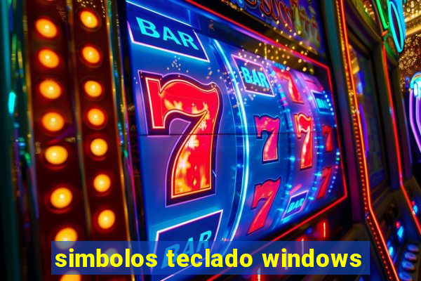 simbolos teclado windows