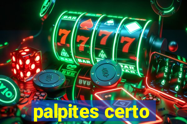 palpites certo