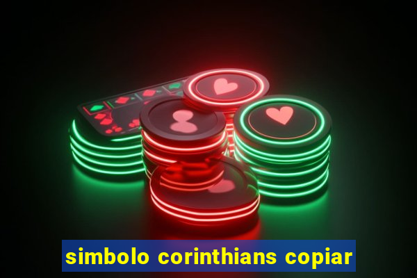 simbolo corinthians copiar