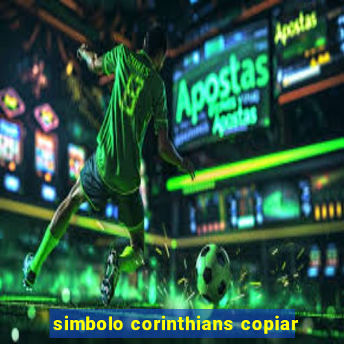 simbolo corinthians copiar