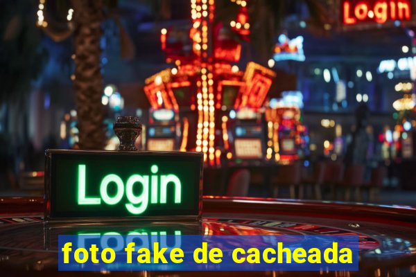 foto fake de cacheada