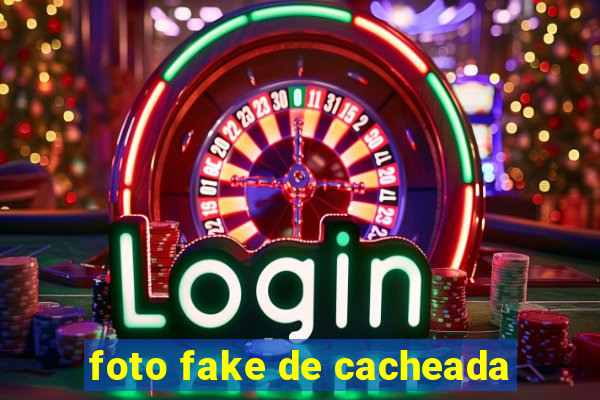 foto fake de cacheada