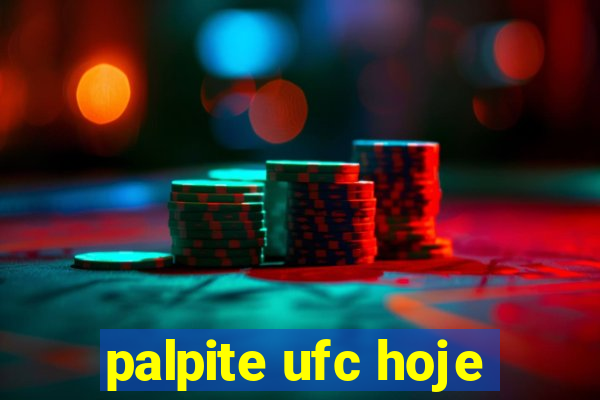 palpite ufc hoje