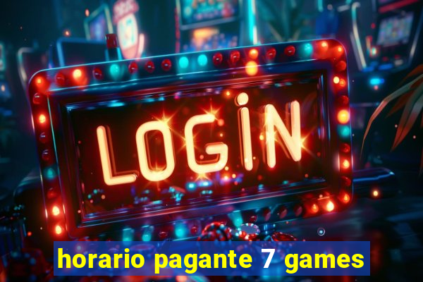 horario pagante 7 games