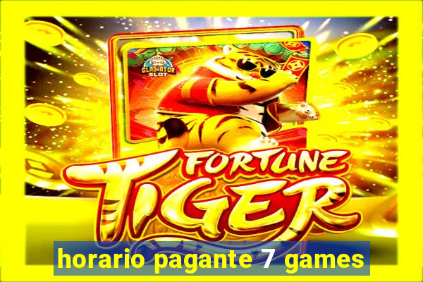 horario pagante 7 games