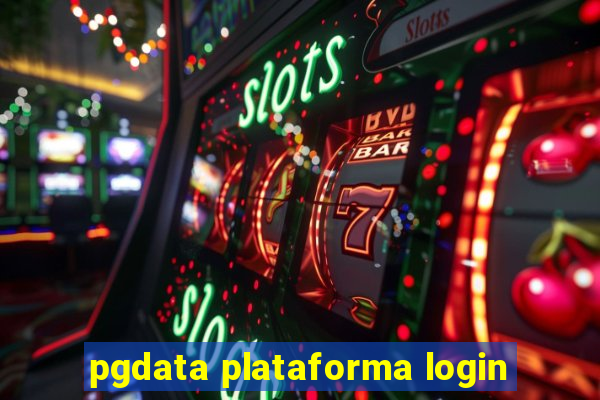 pgdata plataforma login