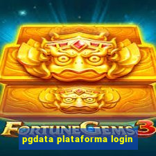 pgdata plataforma login