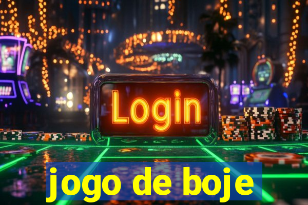 jogo de boje