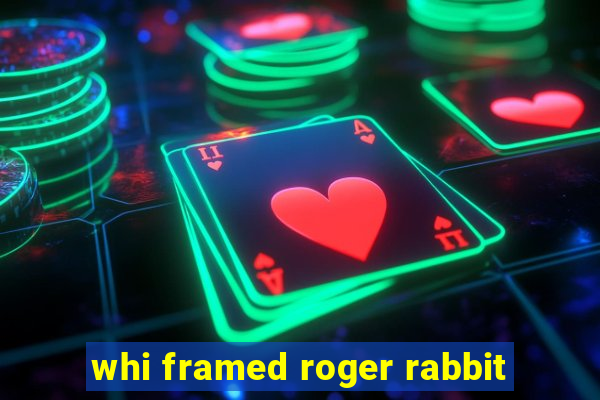 whi framed roger rabbit